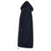 Parka softshell con capucha unisex BS553. Color navy.