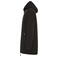 Parka softshell con capucha unisex BS553. Color black.