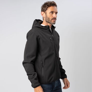 Chaqueta softshell con capucha unisex BS555