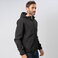 Chaqueta softshell con capucha unisex BS555. .