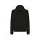 Chaqueta softshell con capucha unisex BS555. Color black.