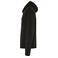 Chaqueta softshell con capucha unisex BS555. Color black.