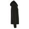 Chaqueta softshell con capucha unisex BS555. Color black.