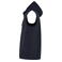 Chaleco softshell con capucha unisex BS556. Color navy.