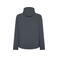 Chaqueta softshell con capucha unisex BS557. Color dark grey.