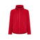 Chaqueta softshell con capucha unisex BS557. Color red.