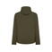 Chaqueta softshell con capucha unisex BS557. Color military.