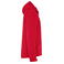 Chaqueta softshell con capucha unisex BS557. Color red.