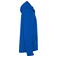 Chaqueta softshell con capucha unisex BS557. Color royal blue.