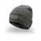 Gorro con vuelta BS662. Color dark grey.
