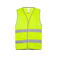 Chaleco reflectante ligero unisex BS700. Color yellow fluo.