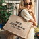 Bolso shopper de jute laminado Bs905l. .