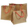 Bolso shopper de jute laminado Bs905l. .