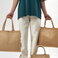 Bolso shopper de jute Bs905m. .