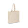 Bolso shopper amplio BS906. Color natural.