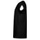 Camiseta slub mujer SLUBW02 Women. Color black.