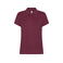 Polo mujer BSW201 Women. Color burgundy.
