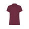 Polo mujer BSW201 Women. Color burgundy.