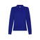 Polo manga larga mujer BSW210 Women. Color royal blue.