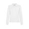 Polo manga larga mujer BSW210 Women. Color white.