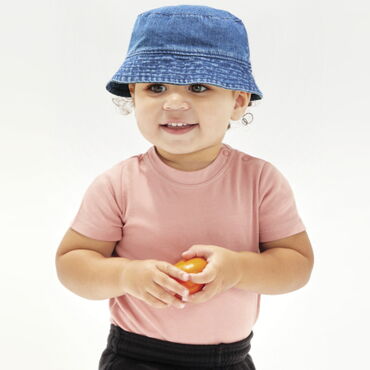 Gorro bucket vaquero sostenible bebe BZ68