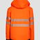 Parka de alta visibilidad clase 3 unisex. Color naranja/negro.