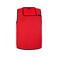 Chaleco ligero unisex Sylt. Color rojo.