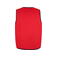 Chaleco ligero unisex Sylt. Color rojo.