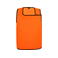 Chaleco ligero unisex Sylt. Color naranja.