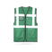 Chaleco de alta visibilidad unisex Larisa. Color verde bosque.