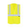 Chaleco reflectante unisex 3 Tapes. Color amarillo.