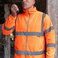 Chaqueta polar de alta visibilidad clase 3 unisex Fleece-Jacket. .