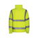 Chaqueta polar de alta visibilidad clase 3 unisex Fleece-Jacket. Color amarillo.