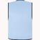 Chaleco reflectante con identificador unisex Identification vest. Color azul cielo.