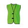 Chaleco reflectante con identificador unisex Identification vest. Color verde.