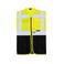 Chaleco reflectante unisex Multi Functional Vest. Color amarillo/negro.