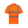Polo de alta visibilidad unisex Hi-Viz. Color naranja.