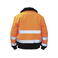 Chaqueta piloto invierno 4 en 1 unisex Oslo. Color naranja.