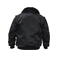 Chaqueta piloto invierno 4 en 1 unisex Oslo. Color negro.