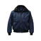 Chaqueta piloto invierno 4 en 1 unisex Oslo. Color azul marino.