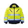 Chaqueta piloto invierno 4 en 1 unisex Oslo. Color amarillo/azul marino.
