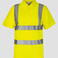 Polo de alta visibilidad unisex Hi-Viz. Color amarillo.