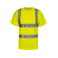 Camiseta de alta visibilidad unisex Hi-Viz. Color amarillo.