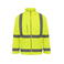 Chaqueta softshell de alta visibilidad unisex Hi-Viz. Color amarillo.