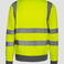 Sudadera de alta visibilidad clase 3 unisex Sweatshirt. Color amarillo.
