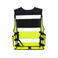 Chaleco reflectante unisex. Color amarillo/negro.
