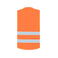Chaleco reflectante unisex Simple Vest. Color naranja.