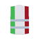 Chaleco reflectante unisex National Flag. Color verde blanco rojo.