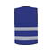 Chaleco reflectante unisex Cologne. Color azul real.