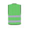 Chaleco reflectante unisex Cologne. Color verde neón.